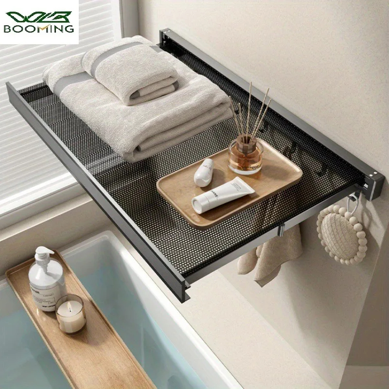 Multifunctional Bathroom Organizer Holder Retractable Folding Clothes Hanger and Towel Rack Bathroom Accessories Shelf Organizer
Multifunctional Bathroom Organizer Holder Retractable Folding Clothes Hanger and Towel Rack Bathroom Accessories Shelf Organizer