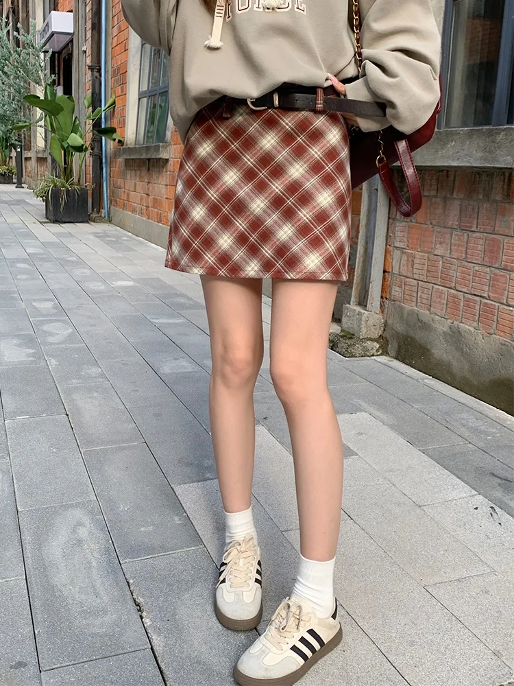 Red Plaid Skirt Women's Busin Commute Slim Fit A-Line f-length Skirts High Waist Zipper Sle Casual Wear
Red Plaid Skirt Women's Busin Commute Slim Fit A-Line f-length Skirts High Waist Zipper Sle Casual Wear