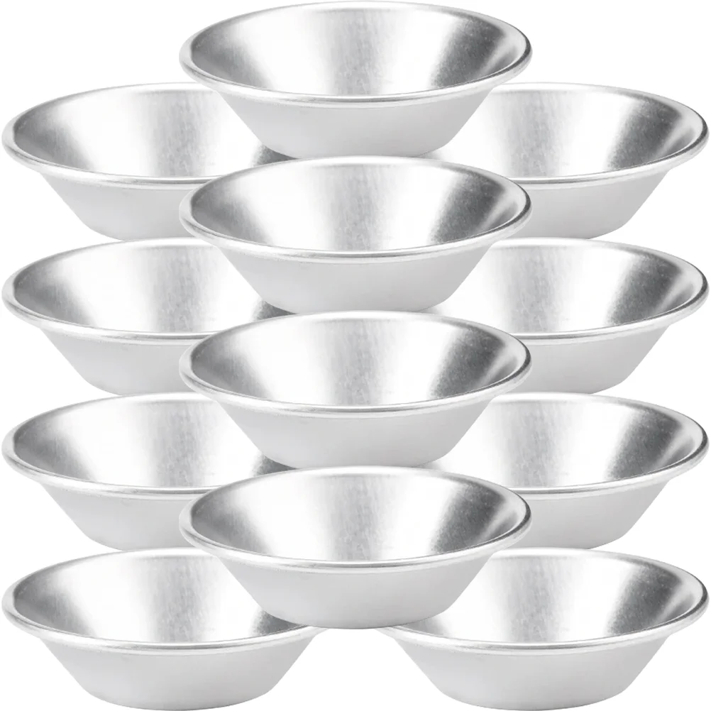 12 Pcs Circle Cake Pan Egg Tart Mold Pans Heat-resistant Molds Stainless Steel Silver Baking Accessory Flat Skillet
12 Pcs Circle Cake Pan Egg Tart Mold Pans Heat-resistant Molds Stainless Steel Silver Baking Accessory Flat Skillet