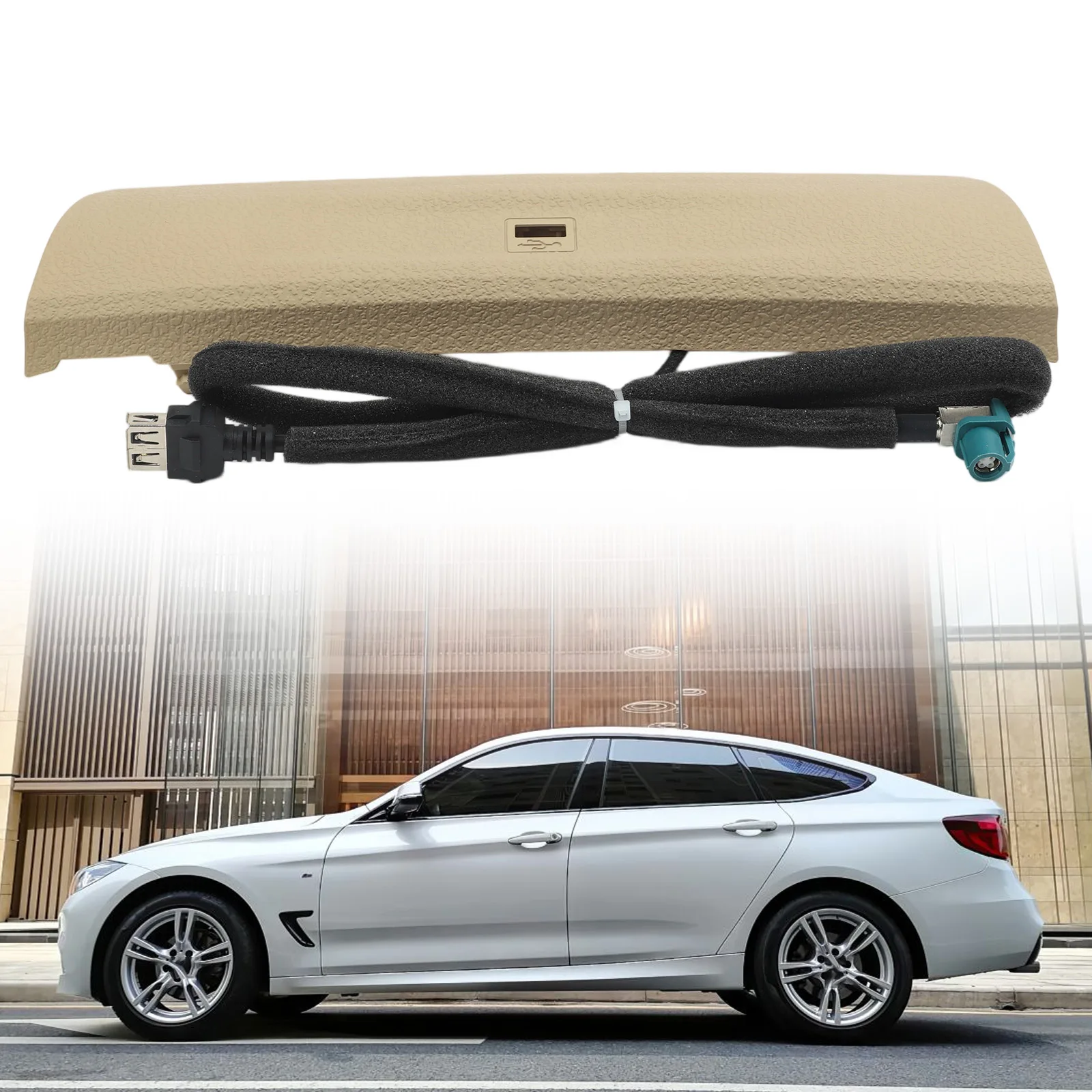 USB Cover Plate with Ambient LED Light for BMW F30 F34 F35 Easy Installation and ABS Material for a Modern Look
USB Cover Plate with Ambient LED Light for BMW F30 F34 F35 Easy Installation and ABS Material for a Modern Look