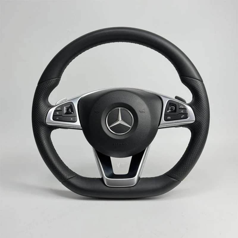 Handmade Sewing Car Steering Wheel Cover for Mercedes Benz W176 W246 W205 C117 218 X218 C253 W213 X253 W166 C292 Genuine Leather
Handmade Sewing Car Steering Wheel Cover for Mercedes Benz W176 W246 W205 C117 218 X218 C253 W213 X253 W166 C292 Genuine Leather