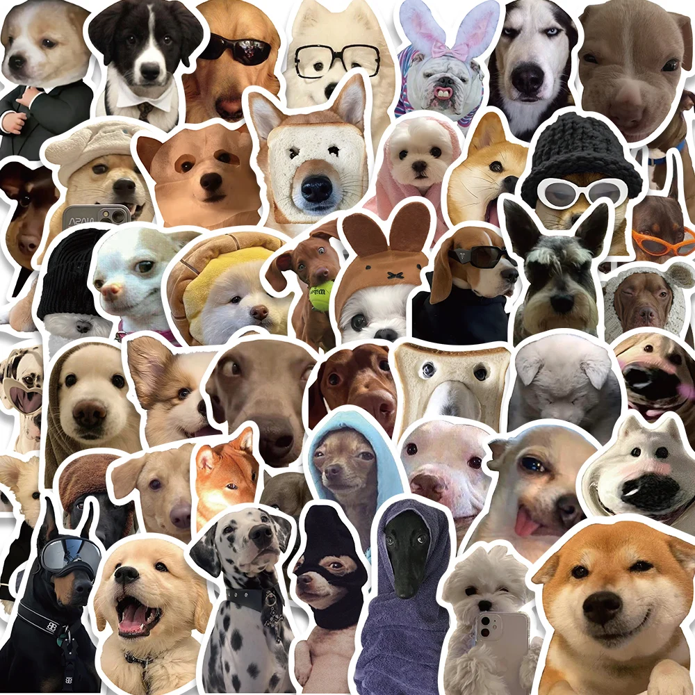 50PCS Funny Puppy DOG Animal Cartoon MEME Cute Stickers Laptop Scrapbook Case Phone Stationery Car Decal Kids Sticker Toy
50PCS Funny Puppy DOG Animal Cartoon MEME Cute Stickers Laptop Scrapbook Case Phone Stationery Car Decal Kids Sticker Toy