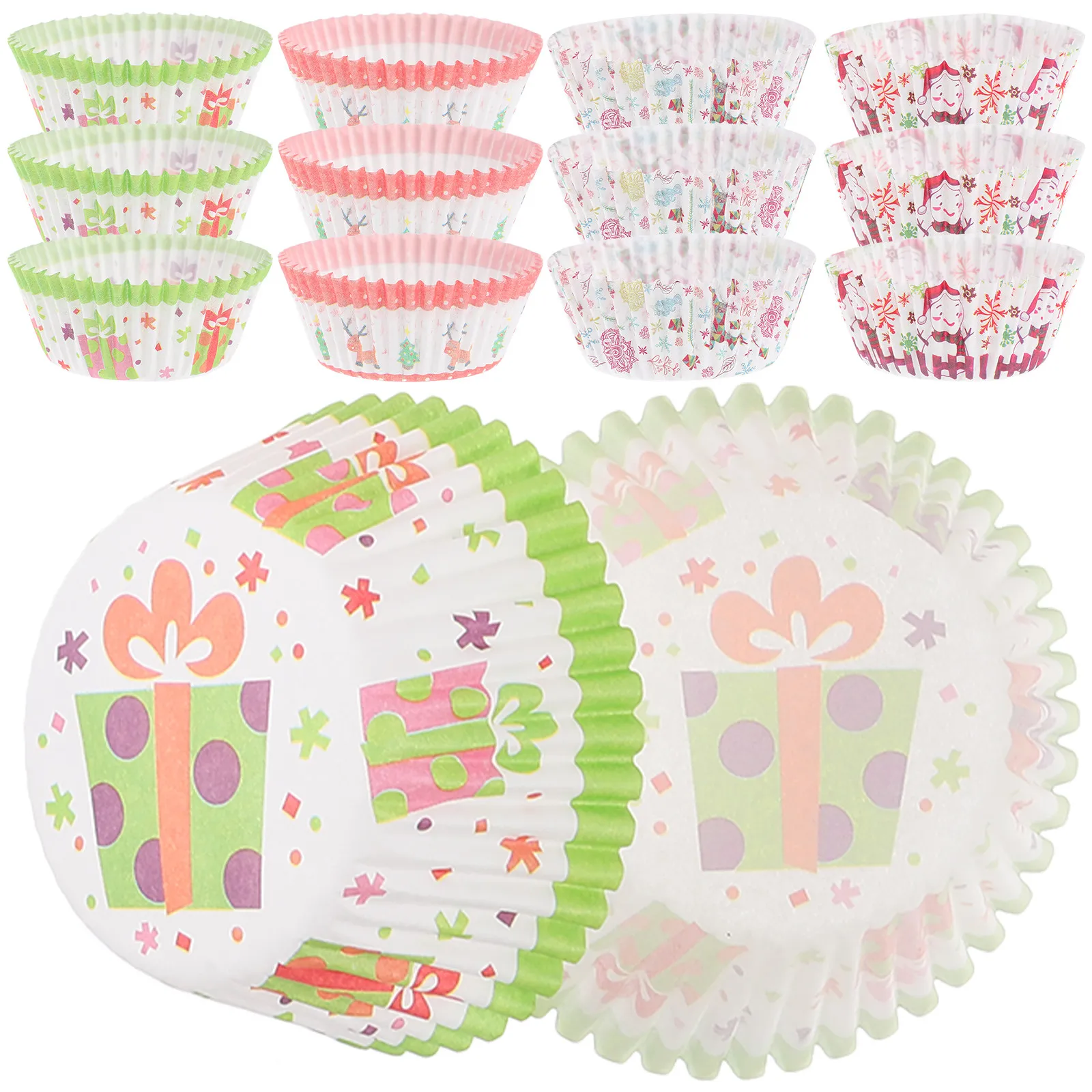 400pcs Christmas Proof High Temp Baking Cake Cups Muffin Liners Snowman Elderly Design for Home Bakery
400pcs Christmas Proof High Temp Baking Cake Cups Muffin Liners Snowman Elderly Design for Home Bakery