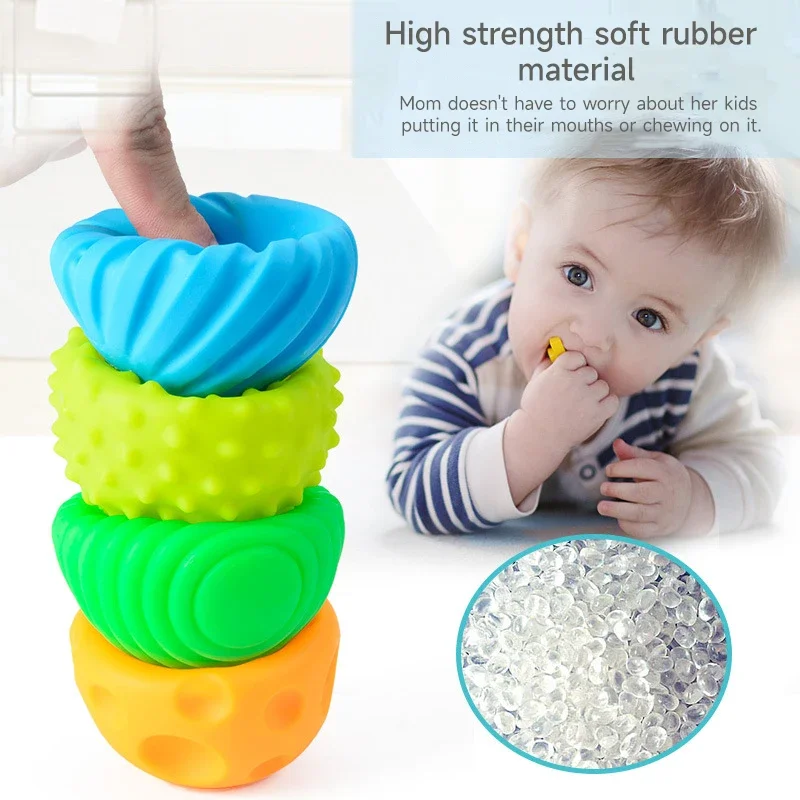 Baby Grip Ball Toy Soundable Stress Ball Children Sensory Toys Baby Training Ball Massage Soft Ball Textured Multi Ball Toy Gift
Baby Grip Ball Toy Soundable Stress Ball Children Sensory Toys Baby Training Ball Massage Soft Ball Textured Multi Ball Toy Gift