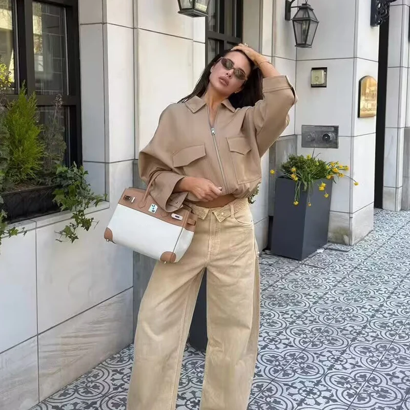 Jackets Spring Women's 2026 New Fashion Loose Warm Women's Jackets Blouse Chic Casual Joker Youth Holiday Long Sleeve Coats
Jackets Spring Women's 2026 New Fashion Loose Warm Women's Jackets Blouse Chic Casual Joker Youth Holiday Long Sleeve Coats