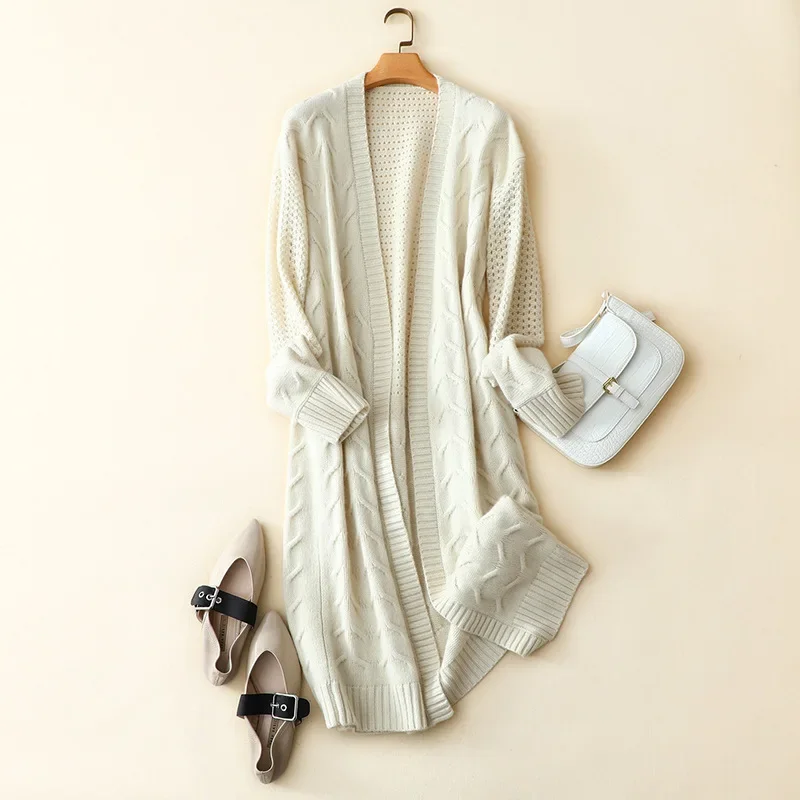 100% pure cashmere open front cardigan women long winter warm coat
100% pure cashmere open front cardigan women long winter warm coat