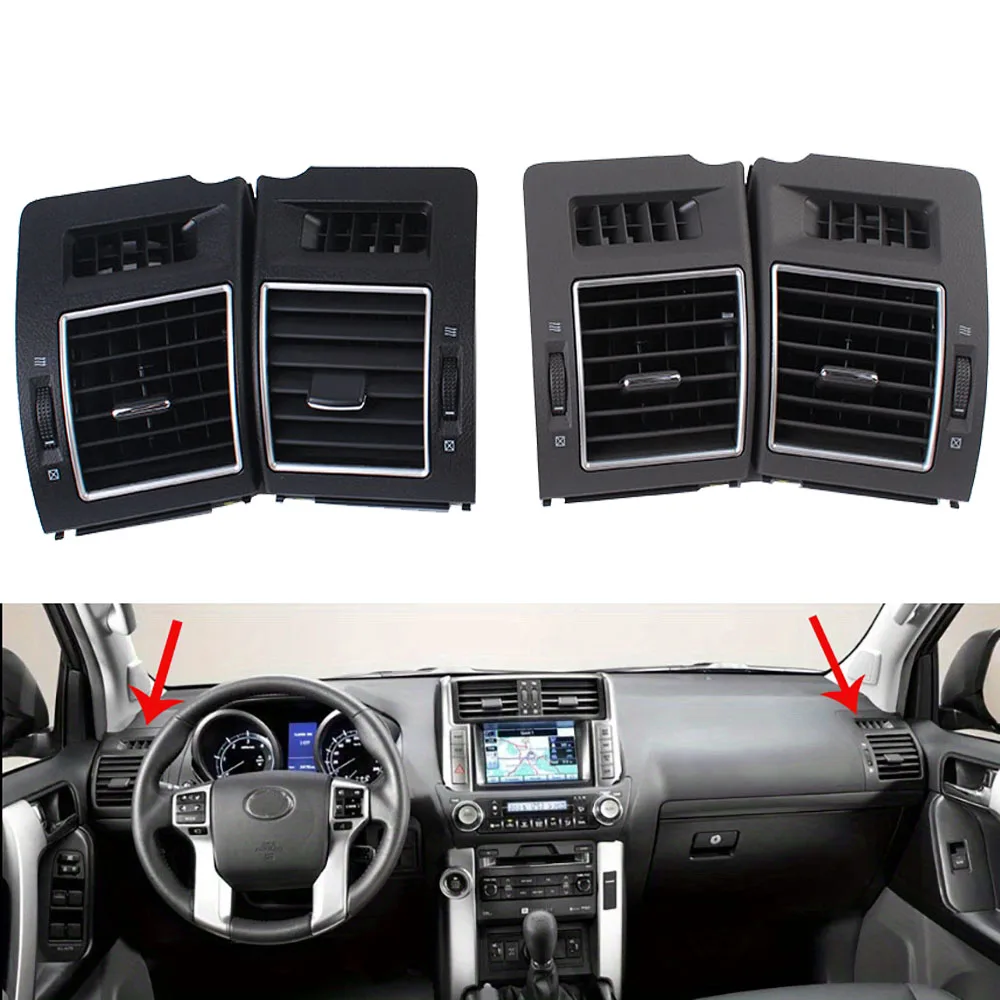 Car Dashboard Air Conditioning Vent Outlet replace For Toyota Land Cruiser Prado 150 LC150 2010-2020 AC Vents Gray/Black 2pcs
Car Dashboard Air Conditioning Vent Outlet replace For Toyota Land Cruiser Prado 150 LC150 2010-2020 AC Vents Gray/Black 2pcs