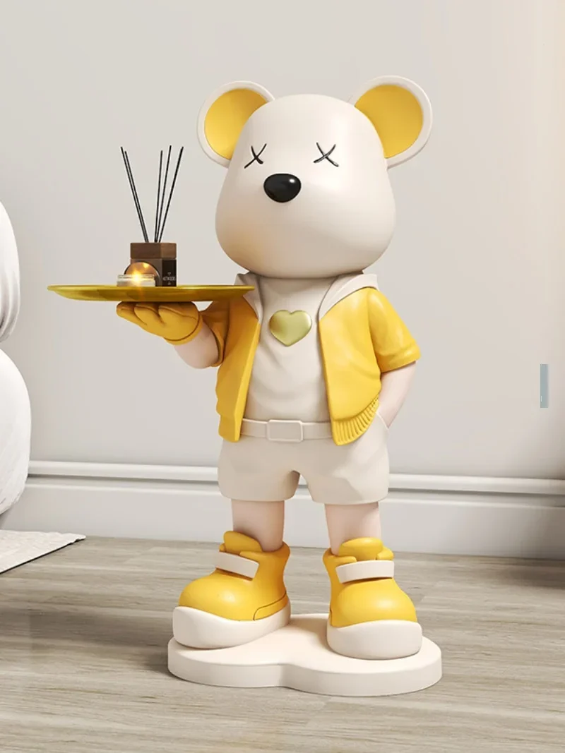 Nordic Room Decor Cartoon Bear Statue Home Decoration Large Floor Side Table Sculpture Creative Home Decor Accessories Figurines
Nordic Room Decor Cartoon Bear Statue Home Decoration Large Floor Side Table Sculpture Creative Home Decor Accessories Figurines