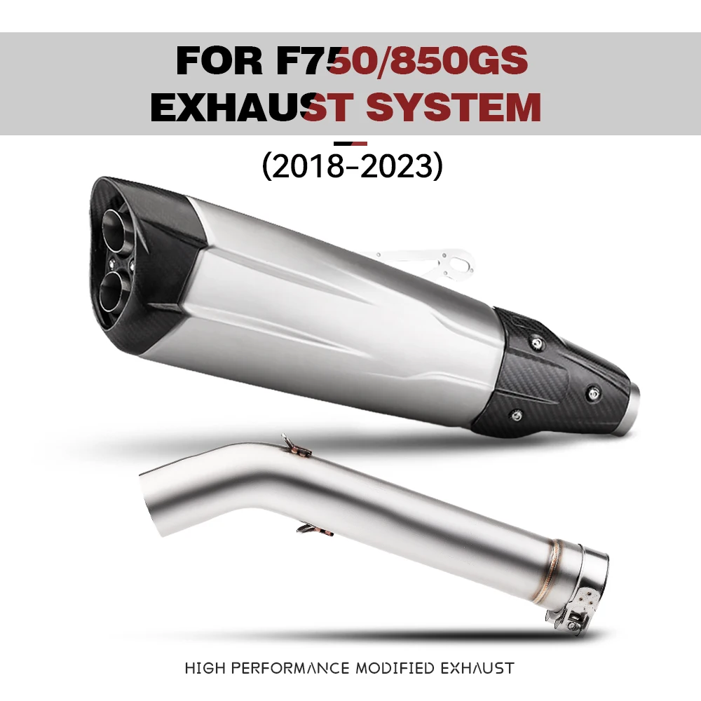 For F750/850GS F750-GS 850/750 K174 motorcycle stainless steel front exhaust system set (2018-2023)
For F750/850GS F750-GS 850/750 K174 motorcycle stainless steel front exhaust system set (2018-2023)