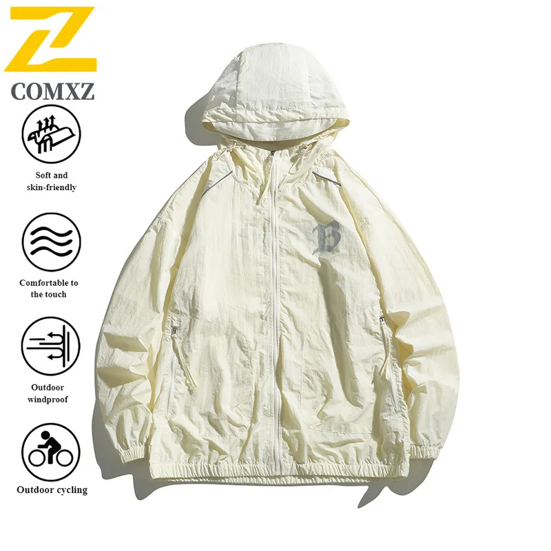 Men's Summer Ice Silk UV Protection Hoodie Jacket UPF50+ Ultra Thin Breathable Sun Coat for Outdoor Fishing Sunscreen clothing
Men's Summer Ice Silk UV Protection Hoodie Jacket UPF50+ Ultra Thin Breathable Sun Coat for Outdoor Fishing Sunscreen clothing
