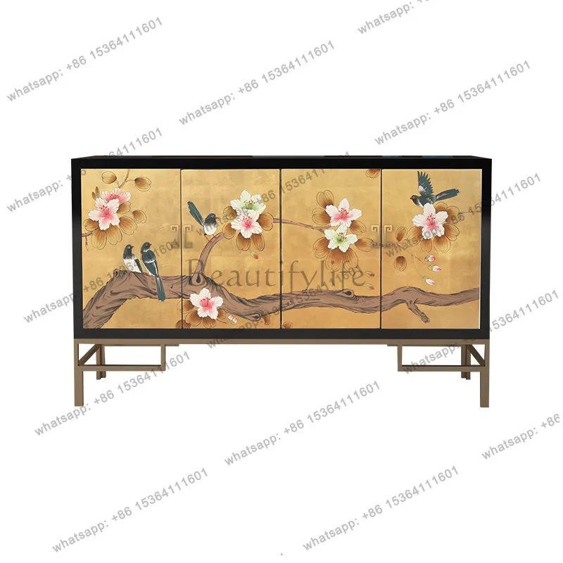 2026 New Chinese style living room storage tea cabinet dining room storage cabinet
2026 New Chinese style living room storage tea cabinet dining room storage cabinet