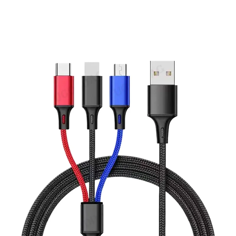 3 In 1 USB Cable Short Micro USB Type C Cable For iPhone 13 12 11 Samsung Xiaomi Mobile Phone Charger Cable Mini Wire
3 In 1 USB Cable Short Micro USB Type C Cable For iPhone 13 12 11 Samsung Xiaomi Mobile Phone Charger Cable Mini Wire