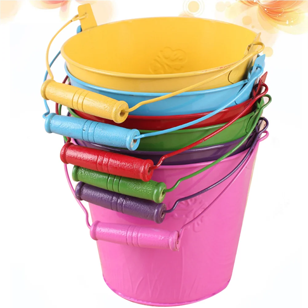 6 Pcs Beach Bucket Toy Safe Small Size Lightweight Kids Sand Sculpture Water Play Kindergarten Fishing Child Fun Gift
6 Pcs Beach Bucket Toy Safe Small Size Lightweight Kids Sand Sculpture Water Play Kindergarten Fishing Child Fun Gift