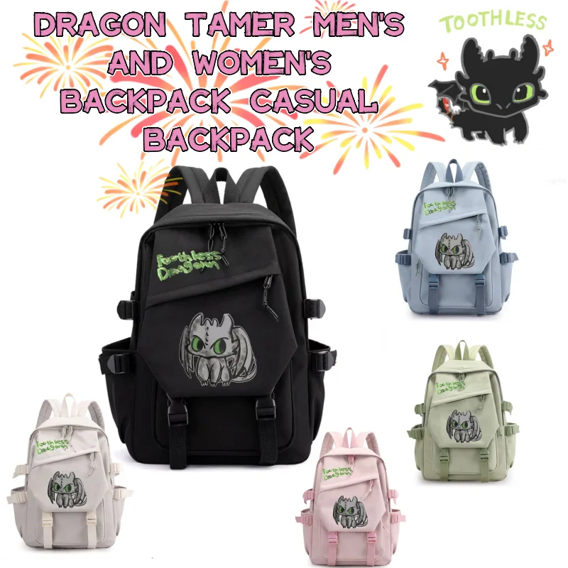 Dragon Taming Master Anime Night Sha Toothless Boy Surrounding Men's and Women's Backpacks Casual Backpacks Versatile
Dragon Taming Master Anime Night Sha Toothless Boy Surrounding Men's and Women's Backpacks Casual Backpacks Versatile