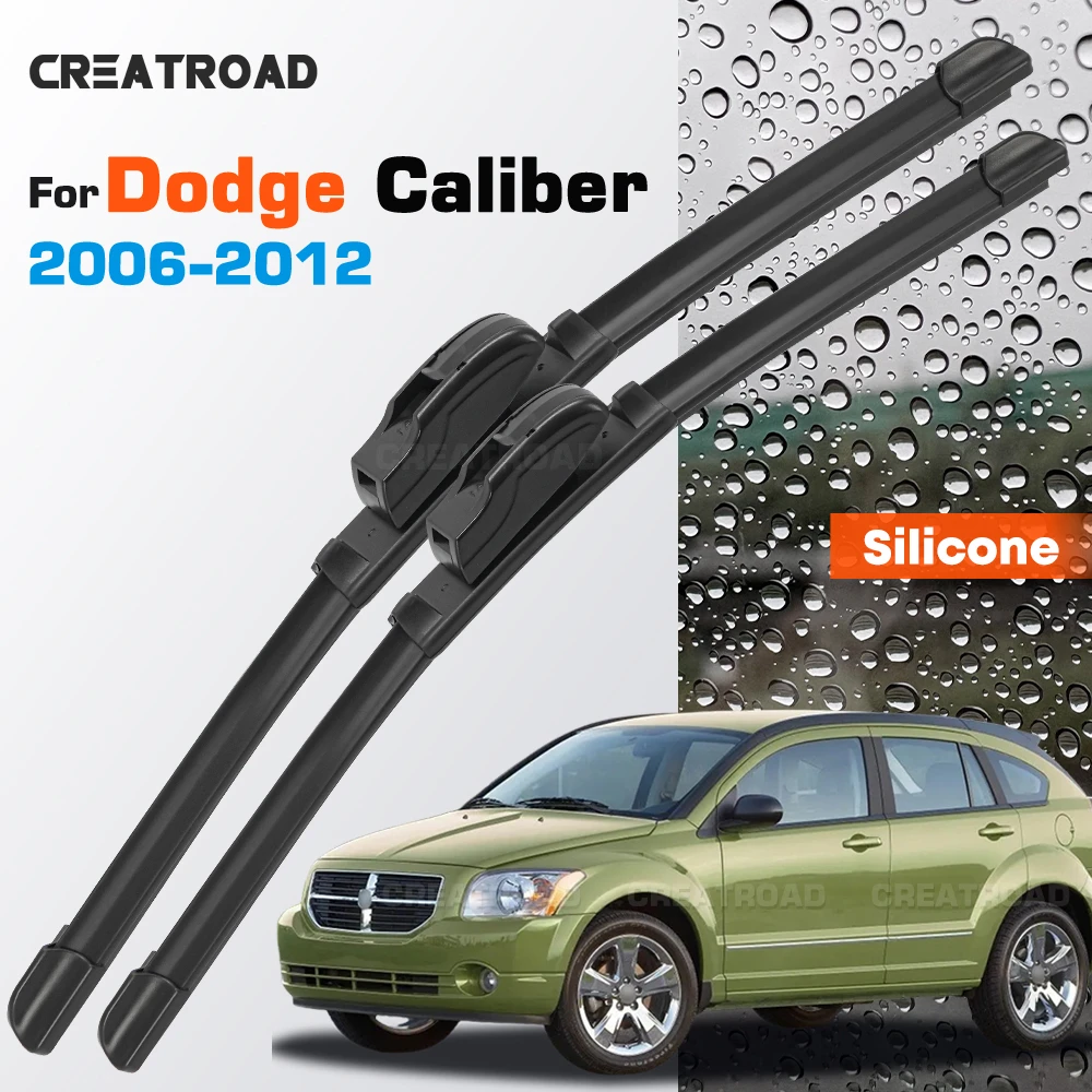 Silicone Wiper Blades Fit For Dodge Caliber 2006-2012 Coated Silent HD Wear-Resistant Car Windshield Wipers 24"+17"
Silicone Wiper Blades Fit For Dodge Caliber 2006-2012 Coated Silent HD Wear-Resistant Car Windshield Wipers 24"+17"