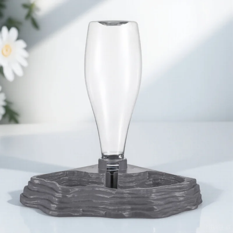 Reptile Waterer Automatic Water Feeder Imitation Rock Multi-Step Design Stable Base for Tortoises Lizards Geckos Pet Drinking
Reptile Waterer Automatic Water Feeder Imitation Rock Multi-Step Design Stable Base for Tortoises Lizards Geckos Pet Drinking