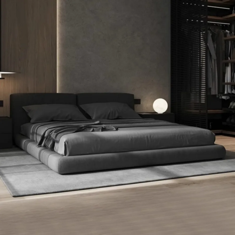 Upholstered Minimalist Bed Frames Aesthetic Double King Size Bed Modern Nightstands Camas Matrimonial Furniture Decoration
Upholstered Minimalist Bed Frames Aesthetic Double King Size Bed Modern Nightstands Camas Matrimonial Furniture Decoration