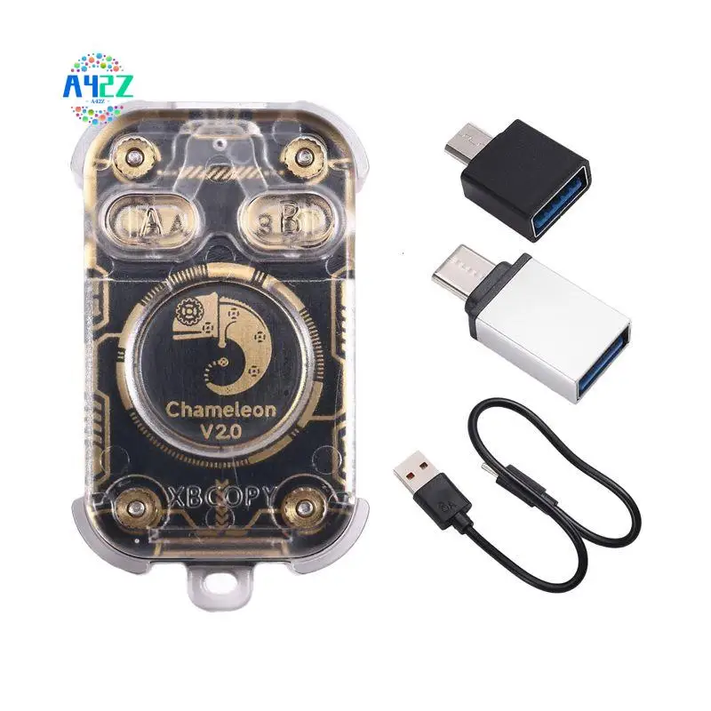 A42Z-Chameleon V2.0 RFID Smart Chip Reader Emulator Smart Card Emulator 125Khz 13.56Mhz Card Decode Restart NFC Duplicator
A42Z-Chameleon V2.0 RFID Smart Chip Reader Emulator Smart Card Emulator 125Khz 13.56Mhz Card Decode Restart NFC Duplicator