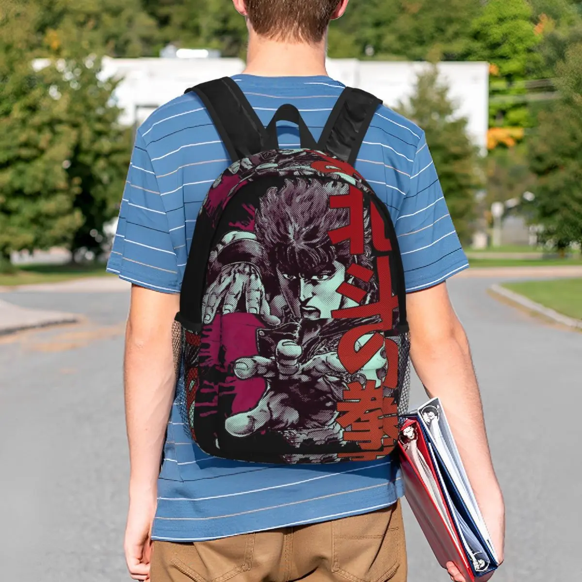 Hokuto No Ken Anime Backpack Student BookBag Kids School Bag Laptop Shoulder Bags for Men Women
Hokuto No Ken Anime Backpack Student BookBag Kids School Bag Laptop Shoulder Bags for Men Women