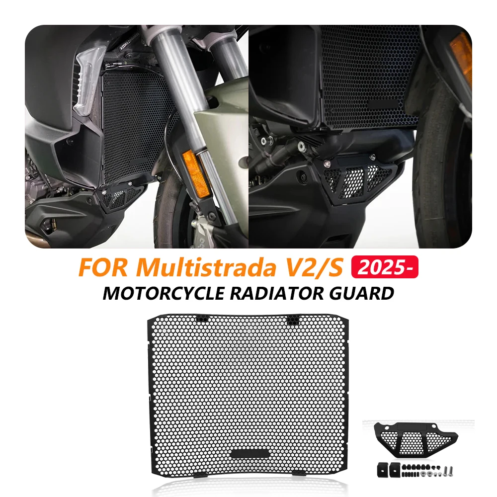 Motorcycle Radiator Grille Cover Guard Protection Accessories Protective net For Ducati Multistrada V2 V2S 2025-
Motorcycle Radiator Grille Cover Guard Protection Accessories Protective net For Ducati Multistrada V2 V2S 2025-