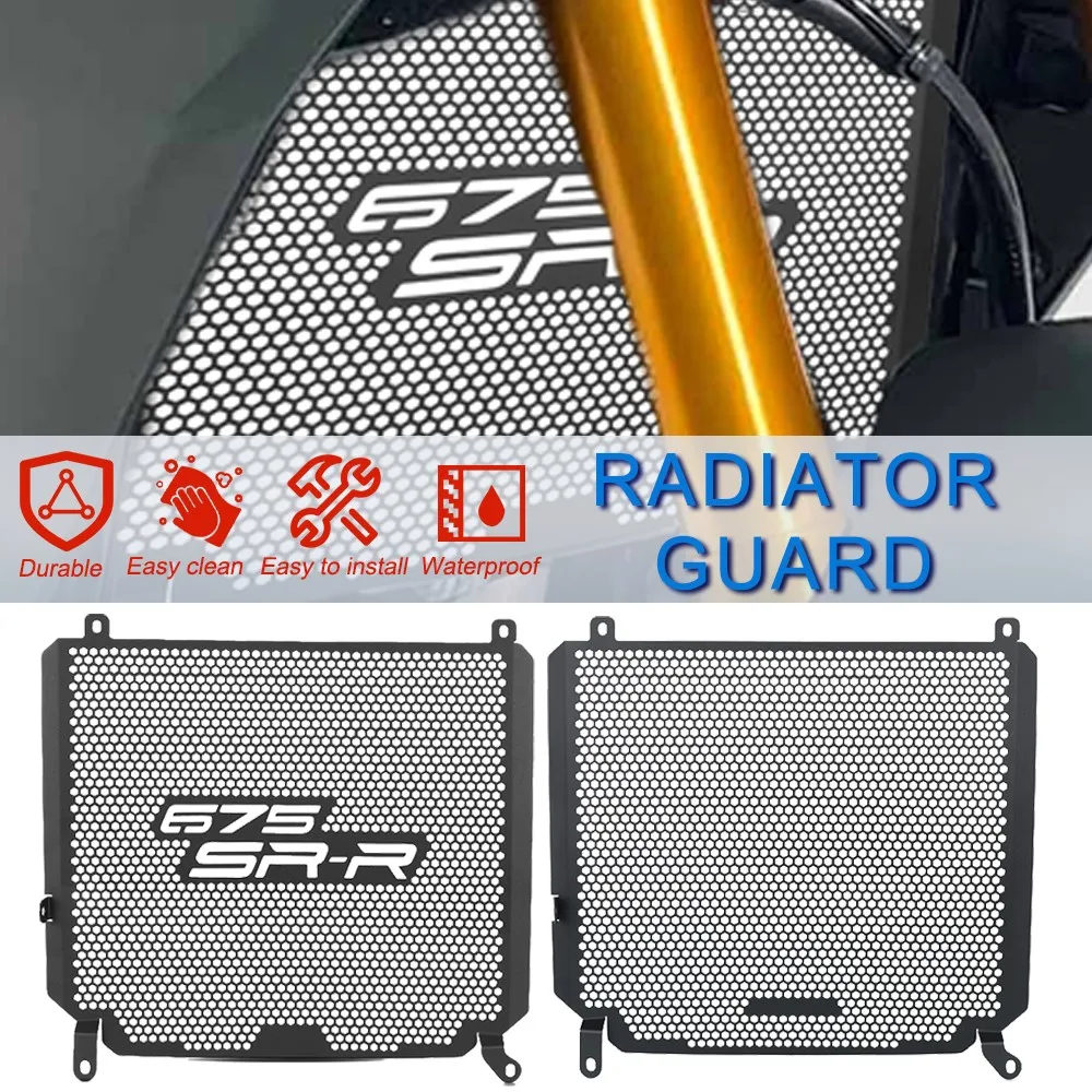 2026 2025 FOR CFMOTO 675 SR / 675 SR-R 2024-2026 Motorcycles CNC Parts Radiator Guard Grille Grill Cover Protection Accessories
2026 2025 FOR CFMOTO 675 SR / 675 SR-R 2024-2026 Motorcycles CNC Parts Radiator Guard Grille Grill Cover Protection Accessories