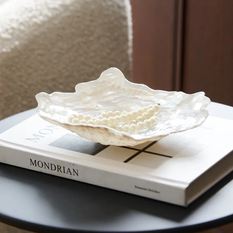 Elegant Iridescent Glass Shell-Shaped Irregular Fruit Bowl, Jewelry Storage & Decorative Tray for Desktop Home Decor Gift
Elegant Iridescent Glass Shell-Shaped Irregular Fruit Bowl, Jewelry Storage & Decorative Tray for Desktop Home Decor Gift