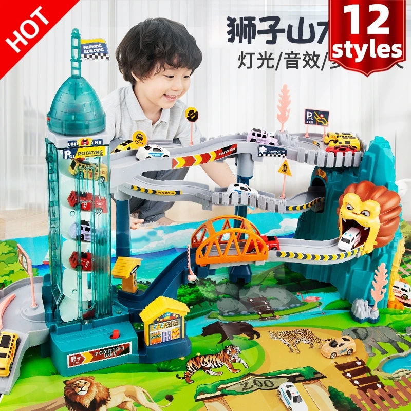 Electric Rail Car Dinosaur Building Parking Lot Adventure Racing Children Mechanical Interactive festival birthday Kid gift Toy
Electric Rail Car Dinosaur Building Parking Lot Adventure Racing Children Mechanical Interactive festival birthday Kid gift Toy