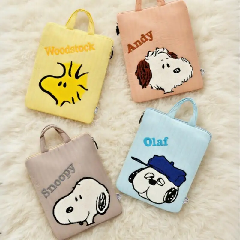 Snoopy Kawaii Quilted Down Filled Soft 14In Tablet Case Thick Padded Document Holder Portable School Book Bag Daily Storage
Snoopy Kawaii Quilted Down Filled Soft 14In Tablet Case Thick Padded Document Holder Portable School Book Bag Daily Storage