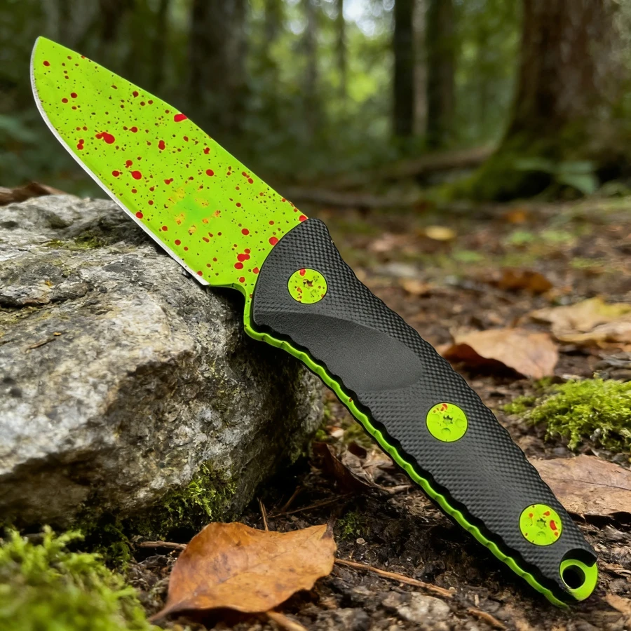 Многофункциональный прямой нож, зеленый, 8Cr13Mov, лезвие из нейлонового волокна, ручка для кемпинга, аварийный нож для самообороны, мужской подарок
Многофункциональный прямой нож, зеленый, 8Cr13Mov, лезвие из нейлонового волокна, ручка для кемпинга, аварийный нож для самообороны, мужской подарок