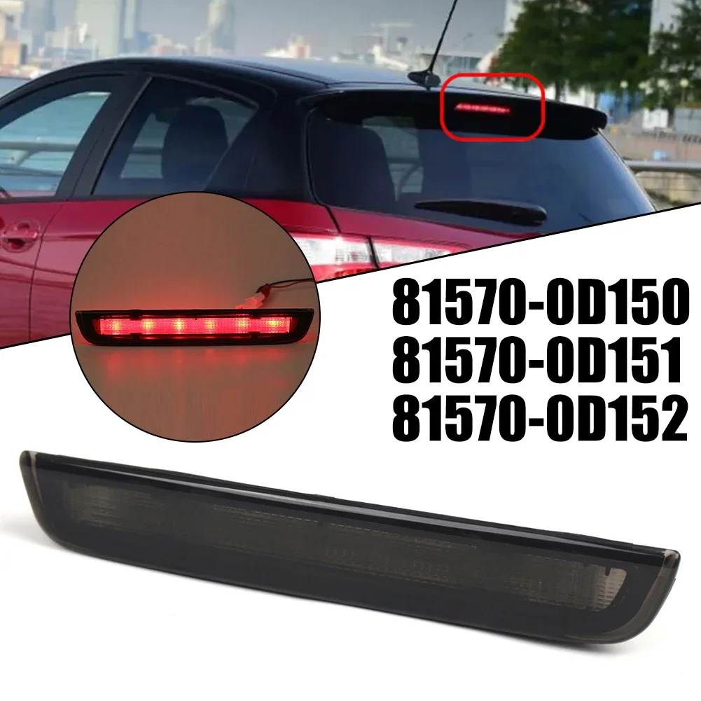 Высокий стоп-сигнал, светодиодный задний фонарь для Toyota Yaris Mk3 2012-2020, OEM номер детали 81570-0D150, прямая замена автомобильных аксессуаров
Высокий стоп-сигнал, светодиодный задний фонарь для Toyota Yaris Mk3 2012-2020, OEM номер детали 81570-0D150, прямая замена автомобильных аксессуаров