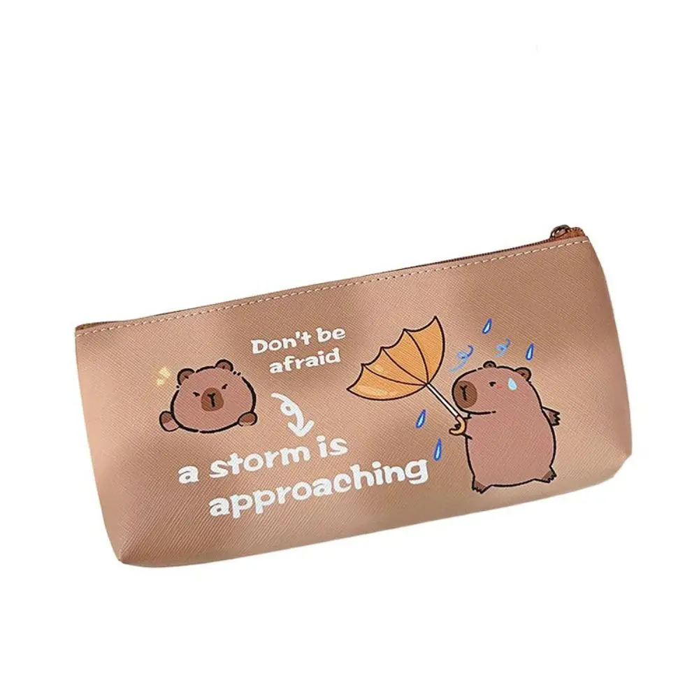 Kawaii Large Capacity Capybara Pencil Bag Waterproof Cute Cartoon Pen Bag PU Zipper Bag School Stationery Bag Office
Kawaii Large Capacity Capybara Pencil Bag Waterproof Cute Cartoon Pen Bag PU Zipper Bag School Stationery Bag Office