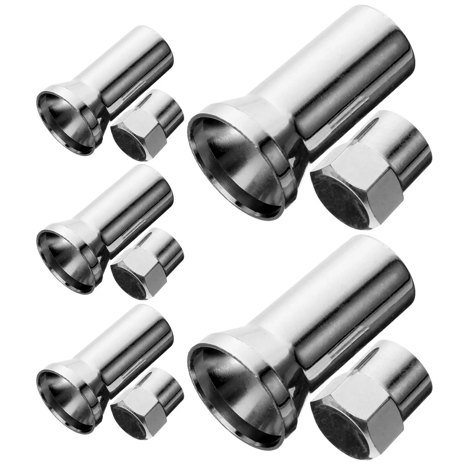 1Set Auto Tire Valve Stem Caps Sleeve Kit Compatible with Most Vehicles Car Truck Wheel Tyre Valve Protection Easy Install
1Set Auto Tire Valve Stem Caps Sleeve Kit Compatible with Most Vehicles Car Truck Wheel Tyre Valve Protection Easy Install