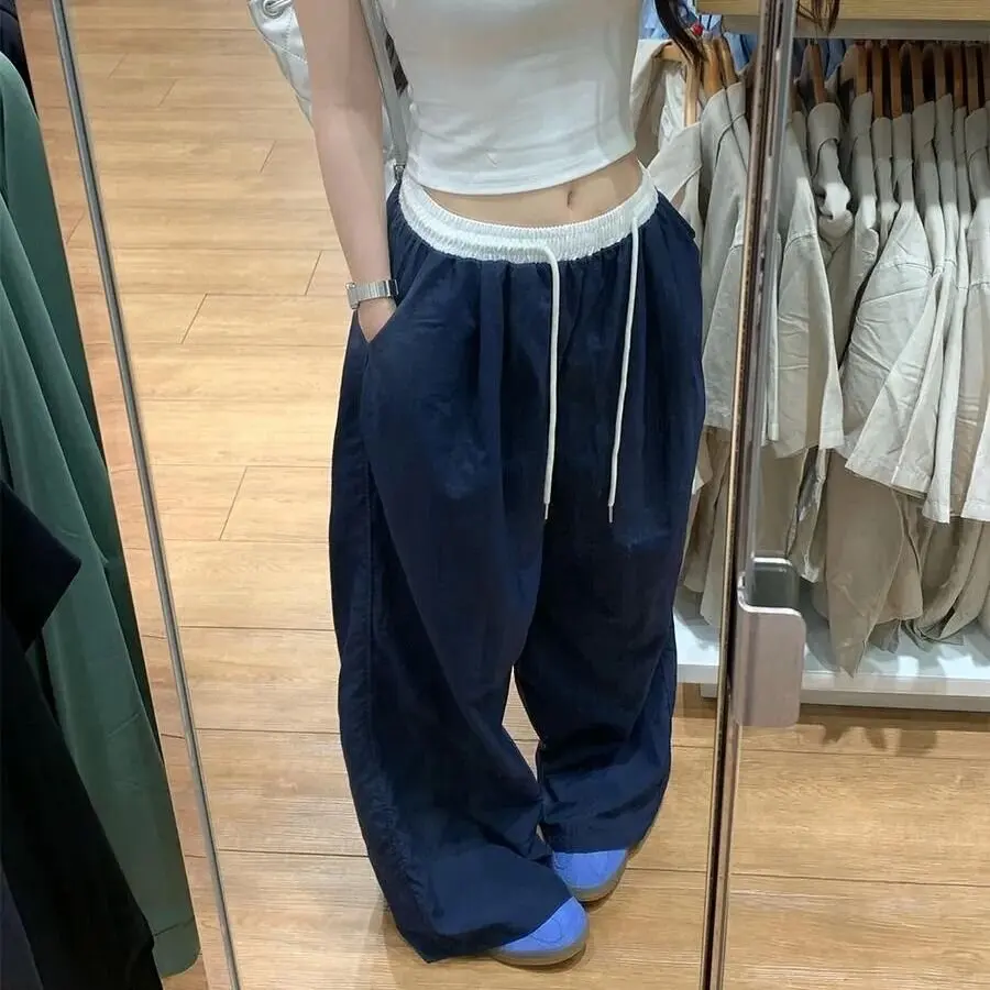 American High Street Loose Women's Sporty Workwear Pants Summer Casual Long Trousers BF Lazy Style Small Size Versatile
American High Street Loose Women's Sporty Workwear Pants Summer Casual Long Trousers BF Lazy Style Small Size Versatile