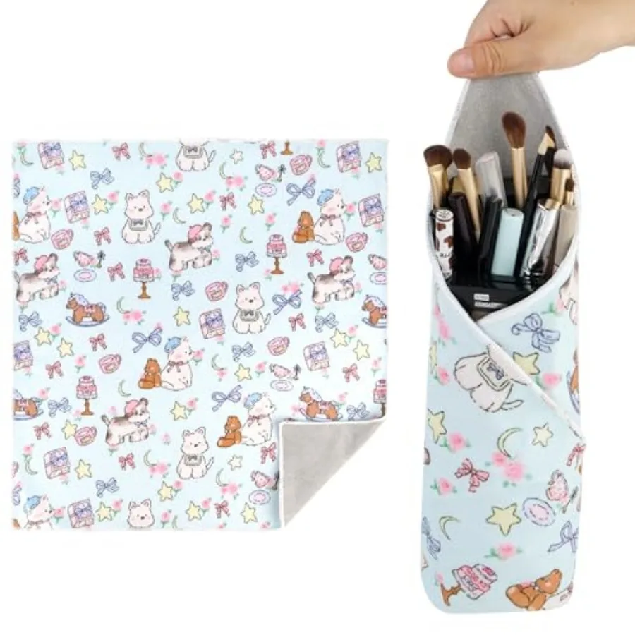 Self-Adhesive Magic Cloth Makeup Bag, Portable Protective Cosmetic Pouch, Camera Lens Wrap, Stylish Travel Organizer for Beauty
Self-Adhesive Magic Cloth Makeup Bag, Portable Protective Cosmetic Pouch, Camera Lens Wrap, Stylish Travel Organizer for Beauty