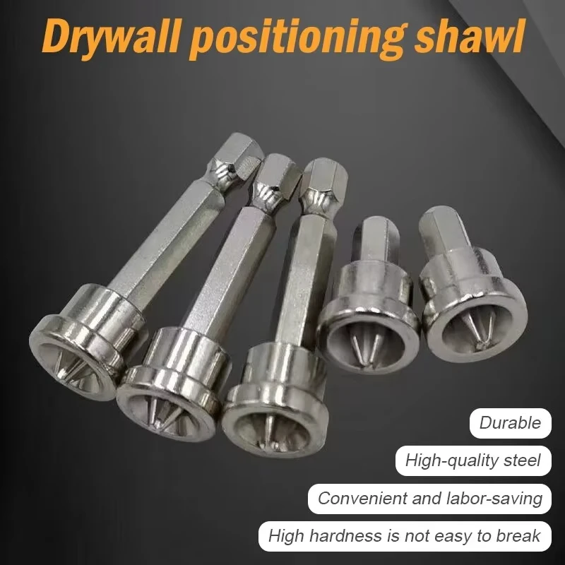 Gypsum Board with Hexagonal Handle Positioning Bit Woodworking Screw Positioning Bit Gypsum Board Screwdriver
Gypsum Board with Hexagonal Handle Positioning Bit Woodworking Screw Positioning Bit Gypsum Board Screwdriver