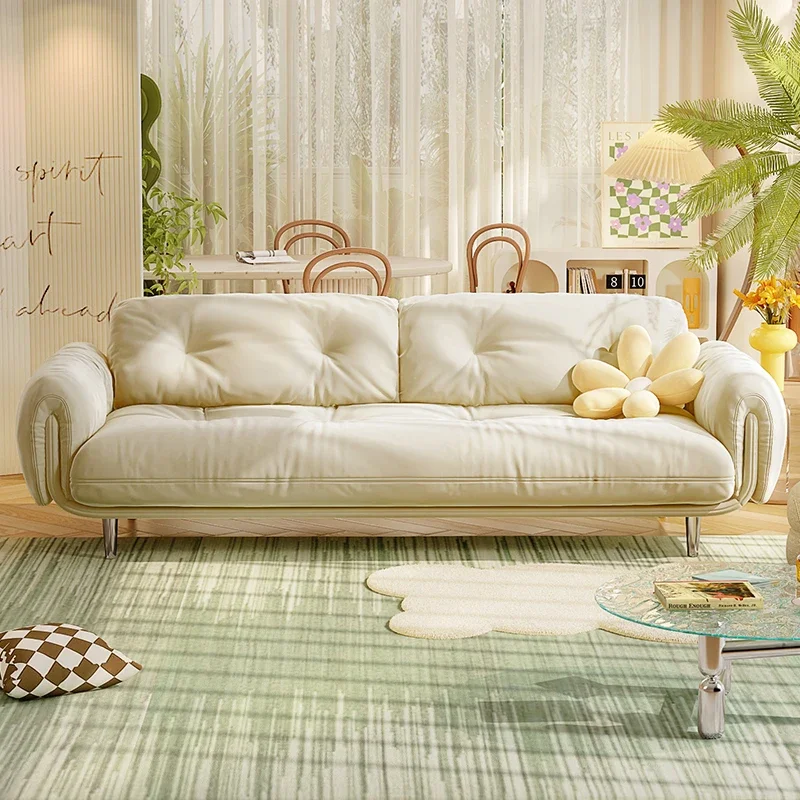 Cream Style Technology Flannel Sofa Simple Modern Living Room Small Apartment New Light Luxury Internet Celebrity Fabric Sofa
Cream Style Technology Flannel Sofa Simple Modern Living Room Small Apartment New Light Luxury Internet Celebrity Fabric Sofa