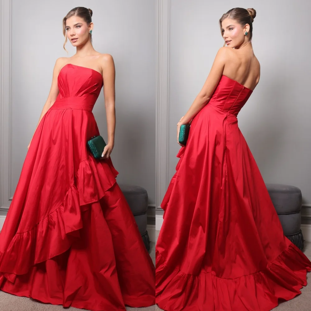 Customized Chinese Style Matching Jersey Ruched Draped A-line Ball Gown Strapless Long Dresses Bespoke Occasion Dresses Fashion
Customized Chinese Style Matching Jersey Ruched Draped A-line Ball Gown Strapless Long Dresses Bespoke Occasion Dresses Fashion