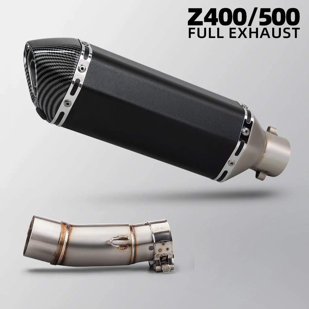 Ninja400 exhaust Slip on Line muffler with DB Killer For Kawasaki Ninja250 Ninja400 Ninja500 Ninja7 Z250 Z400 Z500 Z7 2017-2026
Ninja400 exhaust Slip on Line muffler with DB Killer For Kawasaki Ninja250 Ninja400 Ninja500 Ninja7 Z250 Z400 Z500 Z7 2017-2026