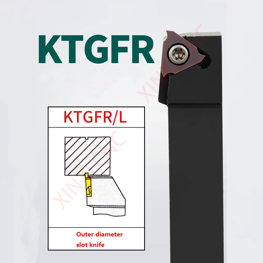 Shallow grooved tool bar CNC grooving tool bar/side vertical installed shallow grooved KTGFR2020K16-F circlip grooved tool TGF32
Shallow grooved tool bar CNC grooving tool bar/side vertical installed shallow grooved KTGFR2020K16-F circlip grooved tool TGF32