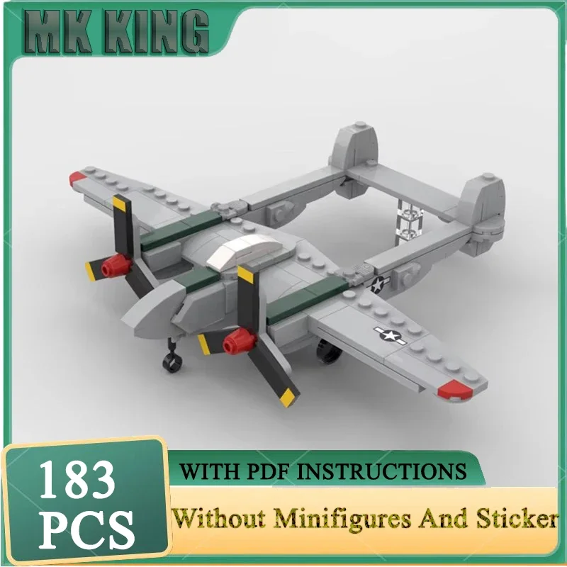 Известная военная серия Moc, строительный блок, масштаб 1:72, P-38J, модель молнии, технологические кирпичи, сделай сам, сборка, самолет, игрушки, подарки
Известная военная серия Moc, строительный блок, масштаб 1:72, P-38J, модель молнии, технологические кирпичи, сделай сам, сборка, самолет, игрушки, подарки