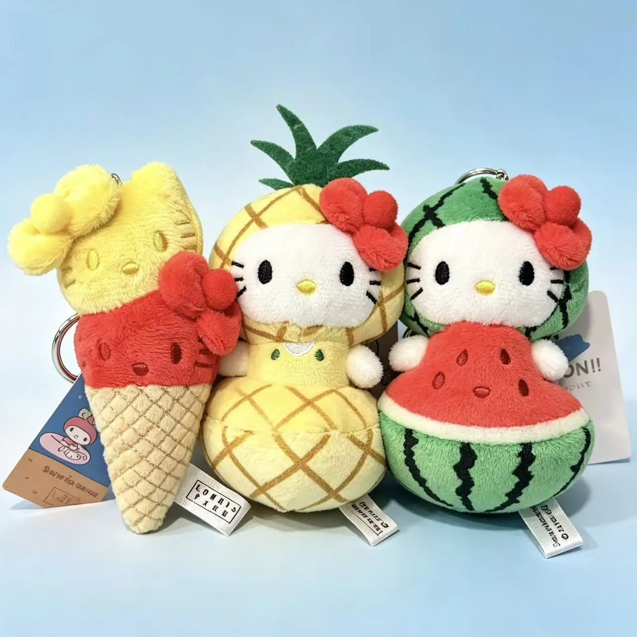 Hello Kitty Ice Cream Plush Keychain Bag Pendant Doll Cotton Stuffed Cute Kitty Birthday Gifts
Hello Kitty Ice Cream Plush Keychain Bag Pendant Doll Cotton Stuffed Cute Kitty Birthday Gifts