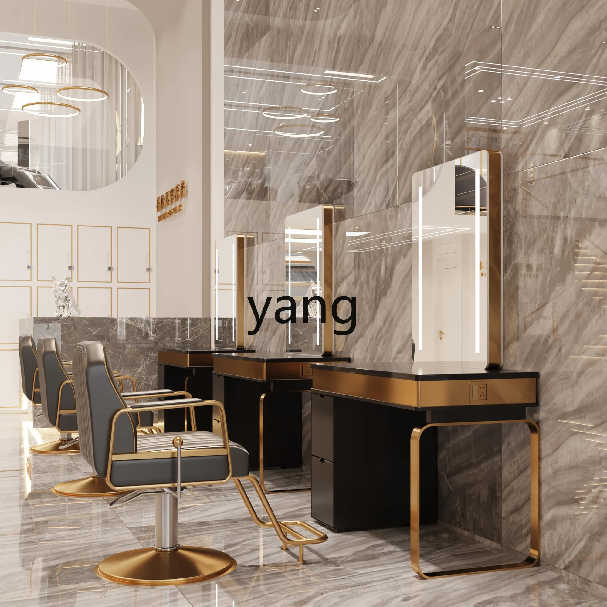 LTT barber shop mirror table hair salon special mirror haircut high-end
LTT barber shop mirror table hair salon special mirror haircut high-end