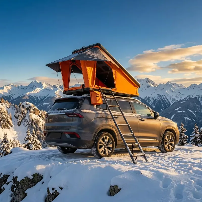 Rooftop Tent Hard Shell for 3-4 Person Camping Waterproof UV-Resistant Blackout Privacy 4 Season Tent for Truck/SUV/Trailer
Rooftop Tent Hard Shell for 3-4 Person Camping Waterproof UV-Resistant Blackout Privacy 4 Season Tent for Truck/SUV/Trailer