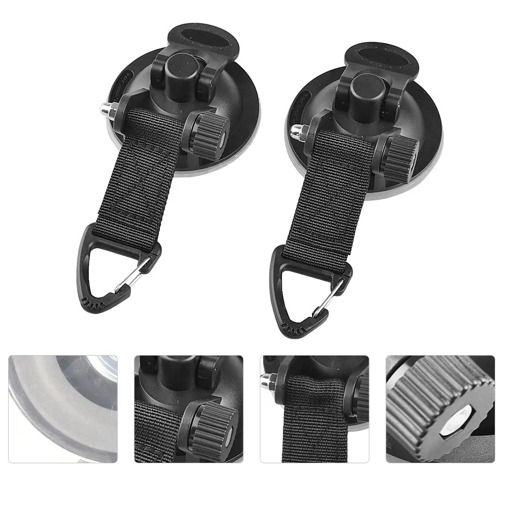 2 Pcs Outdoor Tent Fixing Hook Heavy Duty Hooks Detachable Sucker Suction Cup Black Ribbon
2 Pcs Outdoor Tent Fixing Hook Heavy Duty Hooks Detachable Sucker Suction Cup Black Ribbon