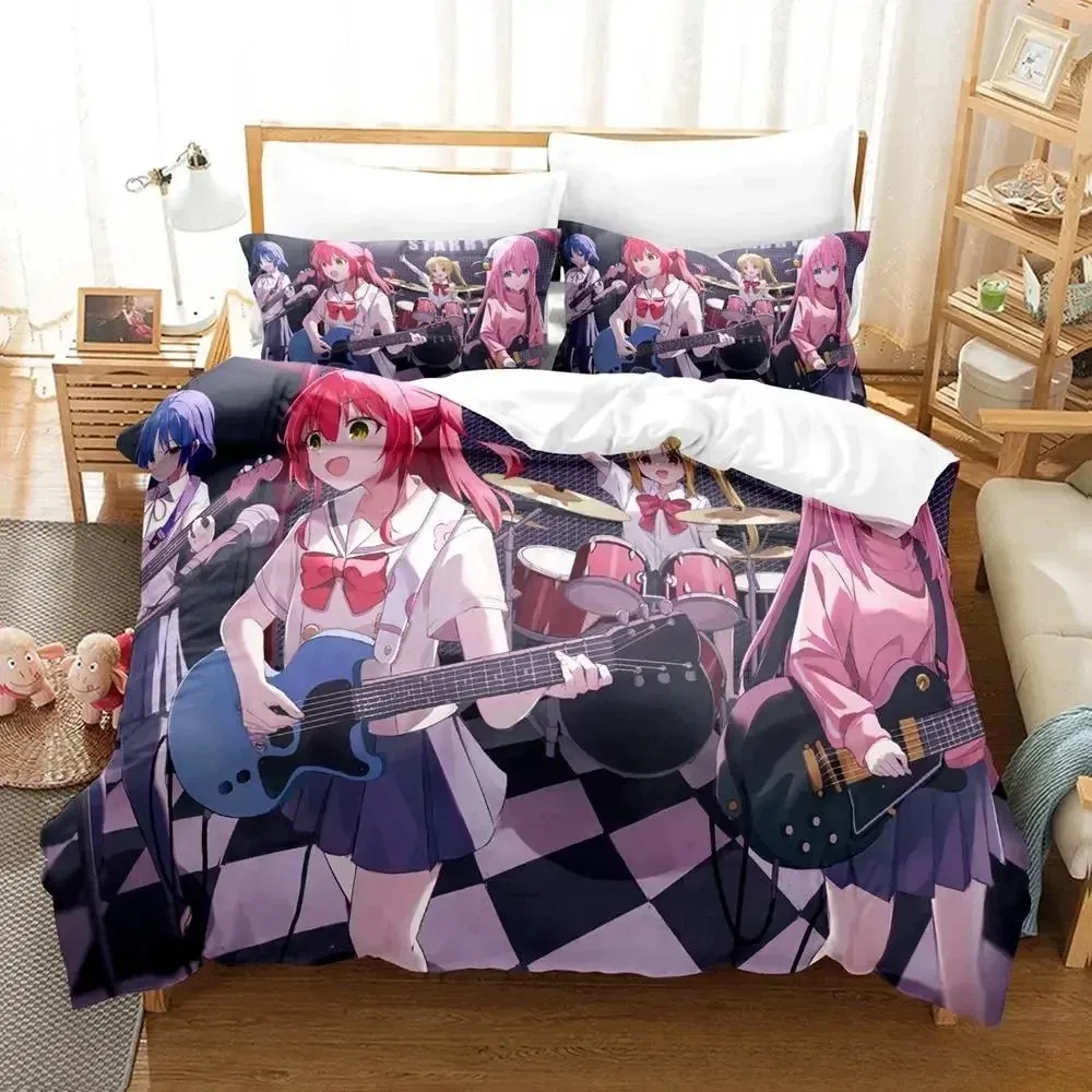 Kawaii Anime BOCCHI THE ROCK Gotou Hitori Bedding Set Single Twin Full Queen King Size Bed Set Adult Kid Bedroom Duvet Cover Set
Kawaii Anime BOCCHI THE ROCK Gotou Hitori Bedding Set Single Twin Full Queen King Size Bed Set Adult Kid Bedroom Duvet Cover Set