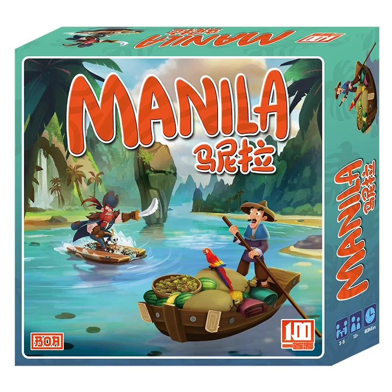 Manila Board Game 3-5 Players Family/Party Funny Table Game Friends Entertainment Cards Game
Manila Board Game 3-5 Players Family/Party Funny Table Game Friends Entertainment Cards Game
