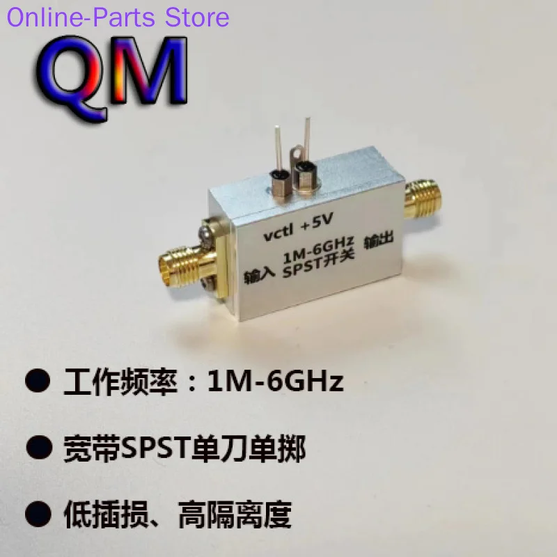Signal On/off Control of 1M-6GHz SPST RF Switch Single Pole Single Throw RF Modulator
Signal On/off Control of 1M-6GHz SPST RF Switch Single Pole Single Throw RF Modulator