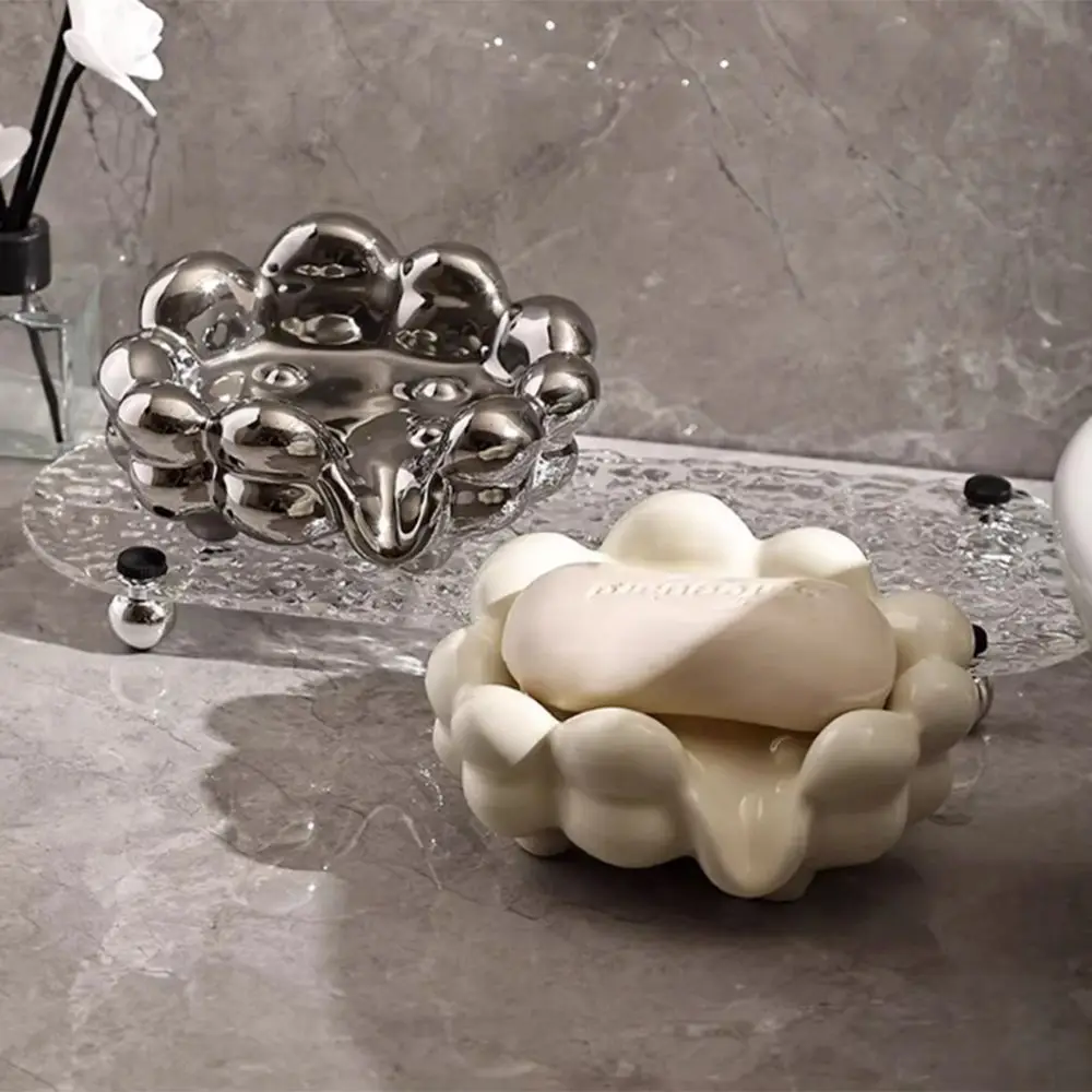Light Luxury Ceramic Shell Soap Box Automatic Drain Waterproof Soap Holder Moisture-proof Mildew Proof Soap Dish Household
Light Luxury Ceramic Shell Soap Box Automatic Drain Waterproof Soap Holder Moisture-proof Mildew Proof Soap Dish Household