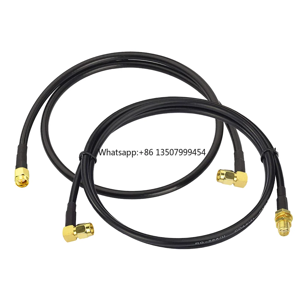 SMA Male to Male Connector Waterproof Low Loss RG58 RF Coaxial Cable for 3G 4G LTE GPS RF Radio and WiFi Antenna Extension Cable
SMA Male to Male Connector Waterproof Low Loss RG58 RF Coaxial Cable for 3G 4G LTE GPS RF Radio and WiFi Antenna Extension Cable