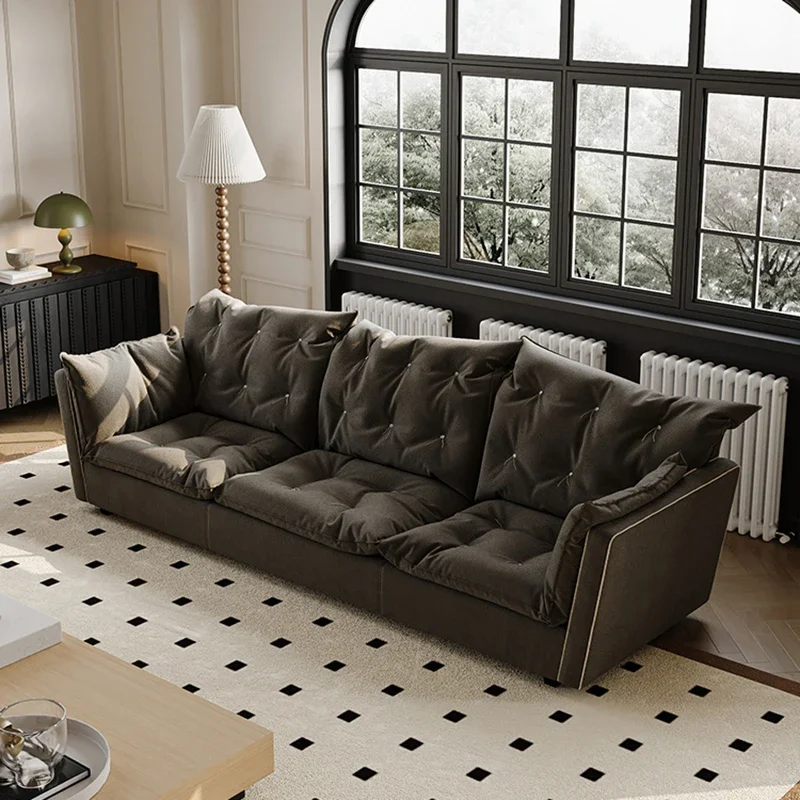 Minimalist Living Room Sofa Classic Family Corner Recliner Sofa Puff Designer Replica Muebles Para El Hogar Nordic Furniture
Minimalist Living Room Sofa Classic Family Corner Recliner Sofa Puff Designer Replica Muebles Para El Hogar Nordic Furniture